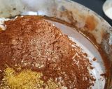 A picture of step 2 of Christmas plum cake.
