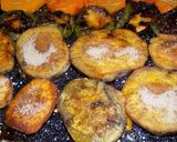 Foto del paso 6 de la receta: Costillitas de cerdo con batatas azucaradas y zapallo al romero