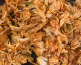 Foto del paso 3 de la receta: Lasaña de verduras y pollo desmechado