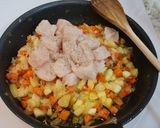 Foto del paso 3 de la receta: Hojaldre de pescado y verduritas