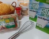 Foto del paso 1 de la receta: Flan, amb coca de patatas Valldemosa