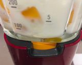 A picture of step 1 of Milk Mango Smoothie.