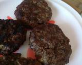 Beef burger #authormarathon# recipe step 3 photo