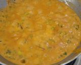 A picture of step 10 of Methi Malai matar.