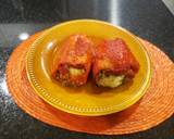 Foto del paso 5 de la receta: Locotes 🌶🌶 rellenos en salsa de tomate 🍅🍅