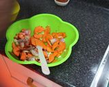 Foto del paso 2 de la receta: Carne de pollo ganso braseado, con salsa de champiñones