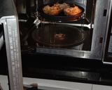 A picture of step 8 of Baked cheesy potato boat with loaded paneer and mushroom.