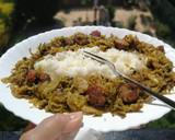 Foto del paso 8 de la receta: Col fermentada con butifarra y chorizo al horno