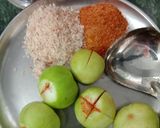 A picture of step 1 of Stuff Tinsa masala.