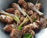 Foto langkah ke 5 dari resep Ayam gota tanpa gota (darah).