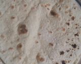 A picture of step 6 of Roti /phulka.