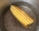 รูปขั้นตอนการทำที่ 2 ของ ขนมหวานสาคูเปียกข้าวโพด 🌽