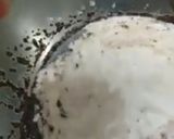 A picture of step 2 of Oreo shake.