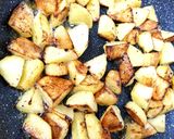 A picture of step 1 of My Sautèed mini Potatoes + Petite Pois😉.