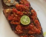 Ikan jangki goreng siram sambal langkah memasak 5 foto