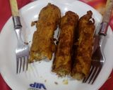 A picture of step 6 of Vegetables bread rolls.