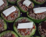 Foto del paso 6 de la receta: Zapallitos verdes rellenos