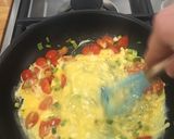 A picture of step 2 of Tomato scrambled eggs.