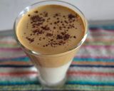A picture of step 3 of Dalgona Coffee.