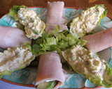 Foto del paso 2 de la receta: Rollitos de lacón y cogollos rellenos