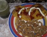 Foto del paso 5 de la receta: Aros de Calamares Empanizados con Patacones...!