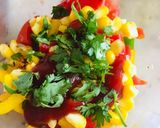 A picture of step 1 of Veg Nachos with cheesy Dip.