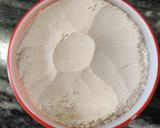 A picture of step 1 of KUTTU ATTA ALOO PURI with WHOLE WHEAT ATTA...