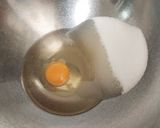 Foto del paso 1 de la receta Bizcocho a la sartén con rodajas de plátano