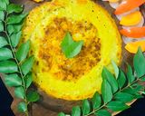 A picture of step 4 of Moong dal chilla stuffed.