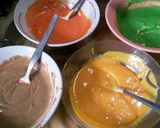 Foto langkah ke 2 dari resep Rainbow Cake Mudah.