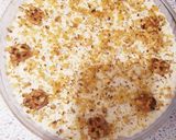 Pas rețetă Cheese cake fără coacere cu nuci si caramel🍮 6 fotografie