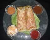 वेज फ्रेंकी रोल (Veg Frankie roll recipe in hindi) रेसिपी चरण 7 फोटो