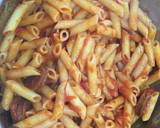 Foto del paso 4 de la receta: Macarrones con chorizo y tomate picantes