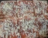 A picture of step 2 of Pizza Bread😋🍕.