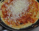 वेजिटेबल चीज चिल्ला पिज़्ज़ा (Vegetable cheese chilla pizza recipe in hindi) रेसिपी चरण 4 फोटो