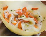 A picture of step 3 of Tomato, Carrot and Cucumber Salad.