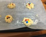 Pas rețetă M&M cookies /fursecuri cu M&M 5 fotografie