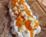 Foto del paso 14 de la receta Tarta Pavlova de crema pastelera y albaricoques