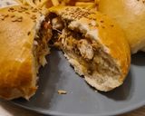 Une image de l'étape 9 de Bun's farcis au poulet et au bœuf.