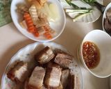 Hình bước làm 10 của món Heo quay giòn da