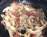 Foto del paso 3 de la receta: Setas de Cardo con Jamón #Calendario 2027