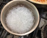 Hình bước làm 1 của món Bún nưa trộn rau đậu phộng