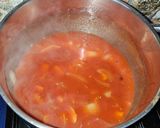 A picture of step 2 of Aztec Soup.