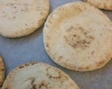 A picture of step 1 of Individual Pita Pizzas!!!🍕.
