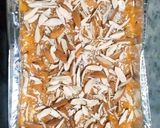 A picture of step 6 of Badam Pak.