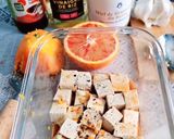 Une image de l'étape 1 de Tofu & Orange Sanguine !!.