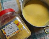 Foto del paso 1 de la receta: Polenta con quesos (sin salsa)