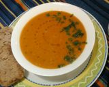 Marokkói vöröslencse-krémleves recept fázis 6 fotója