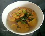 Hình bước làm 4 của món Canh Khoai Lang Thịt Bằm