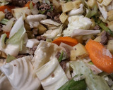A picture of step 3 of Beef and Cabbage Batch 4.